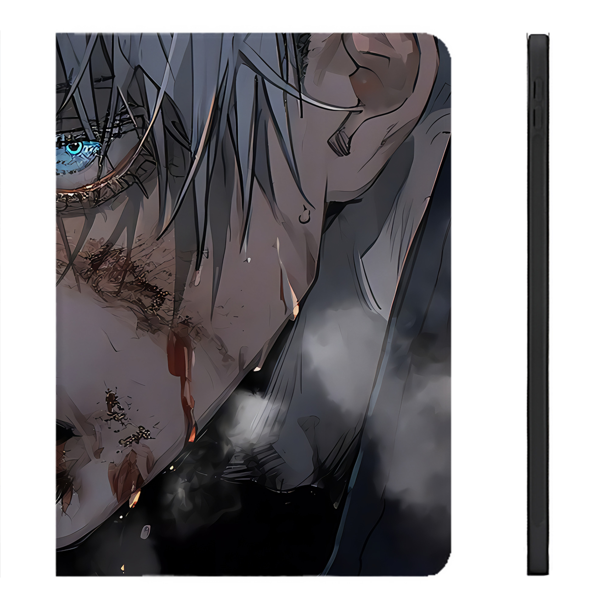 （画像用） 呪術廻戦 Jujutsu Kaisen IPadケース ペンホルダー付き ブックスタイルデザイン